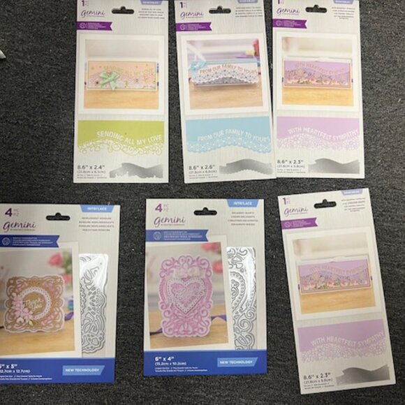 Crafters Companion Lot of Stamp and Die Sets  HUGE BUNDLE 31 Dies and 4 MISC NEW - Picture 1 of 7